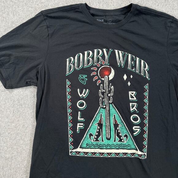 Bobby Weir & Wolf Bros 2022 Concert Tee Shirt Size Large Short Sleeve Cotton - Picture 3 of 9